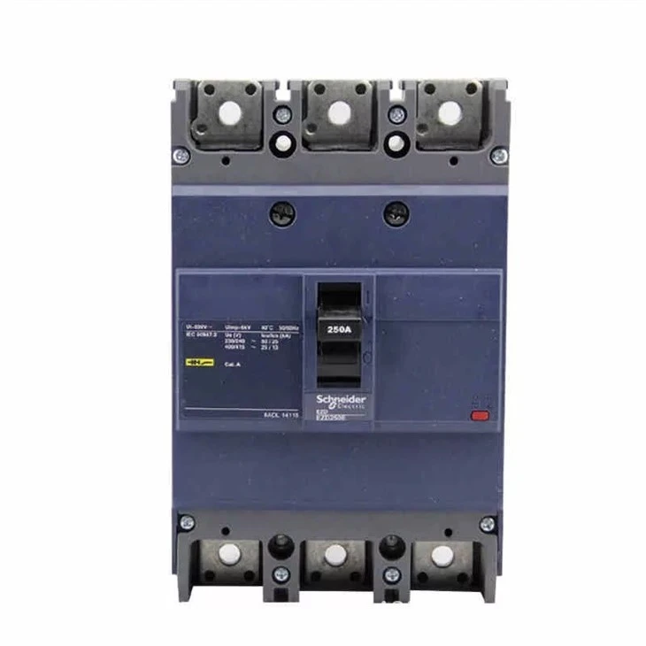 Plastic Case Circuit Breaker EZD100E3P160E250E400E Air Switch 3P4P